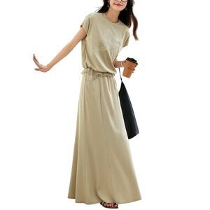 Ounixue Womens  2Pc T-Shirt & Skirt Set